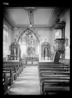Dettensee: Kircheninneres