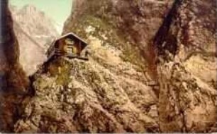 Der Eingang zur Höllentalklamm bei Garmisch
