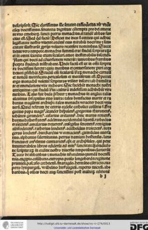 Oportet ergo monachum volentem scripturas utiliter discere, ab humilitate et emendatione vite inchoare...