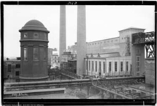 Bau Me 43 Wasserturm, Me 202 Dampfkesselhaus