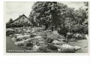Gartenpartie bei Schloss Werenwag