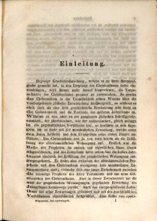 Die jüdische Apokalyptik in ihrer geschichtlichen Entwickelung : ein Beitrag zur Vorgeschichte des Christenthums