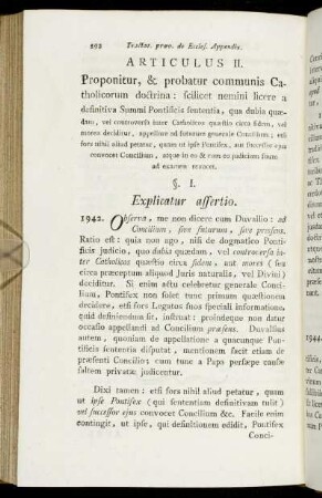 Articulus II. Proponitur, & probatur communis Catholicorum doctrina:[...]