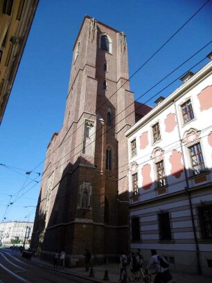 Breslau: St. Maria auf dem Sande Augustiner-Chorherrenstift (heute Universitätsbibliothek)