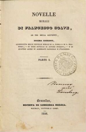 Novelle morali di Francesco Soave : ad uso della gioventù, 1