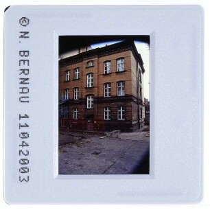 Berlin, ehem. Gemeindeschule / Pankow-Museum : ehemaliges Lehrerwohnhaus