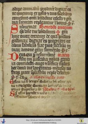 [149rv] Orationen & Collectae (Nachträge).