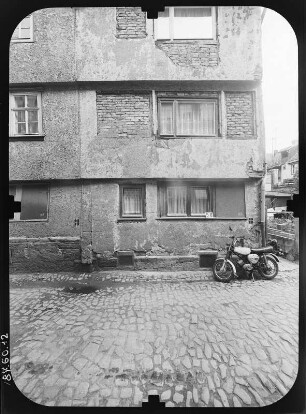 Schmalkalden, Gillergasse. Wohnhaus. Straßenfront (Teilansicht)