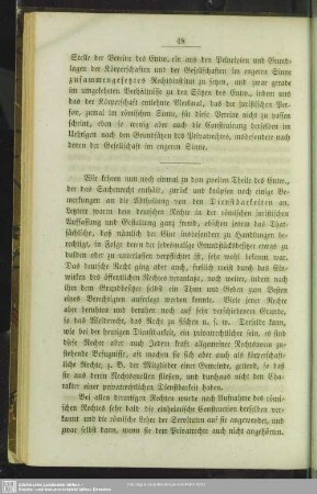 [Von den Dienstbarkeiten]