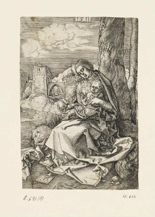 Maria mit der Birne