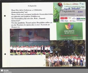Der Chor beim Einsingen (Bild 2)