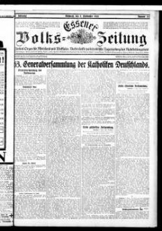 Essener Volks-Zeitung. 1869-1941