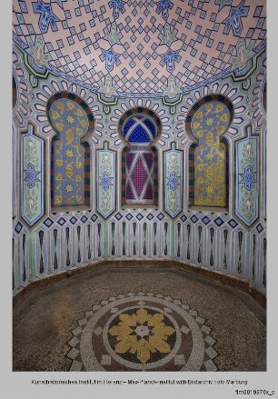 Castello di Sammezzano, Villa di Sammezzano, Ballsaal, Sala da Ballo, Weißer Saal, Sala Bianca, Westlicher kleiner Saal, Saletta a ovest, Reggello