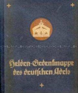 Helden-Gedenkmappe des deutschen Adels