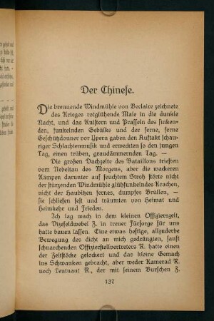 137-147, Der Chinese