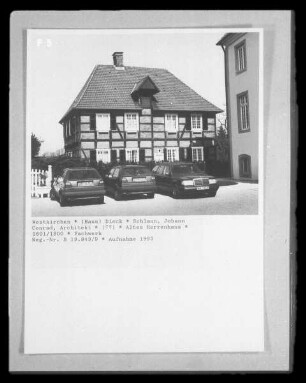 Haus Dieck — Altes Herrenhaus