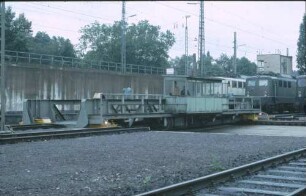 Bw Wanne-Eickel Schiebebühne Wärtebude Wärterpersonal Zufahrtsgleise Lok Baureihe 140