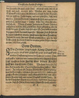 Vom Dritten. [Was wir gläuben sollen?]