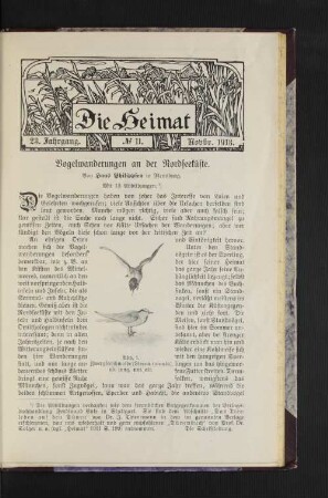 No. 11. Novbr. 1913.