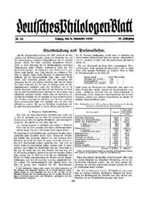 Etatsbelastung und Personalkosten