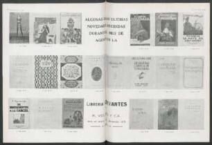 Algunas de las ultimas novedades recibidas durante el mes de agosto en la Libreria Cervantes