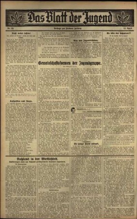 Zweite Ausgabe vom Mittwoch, den 13. April 1932.