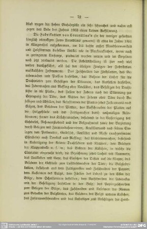 Fabrikation von Concertino's