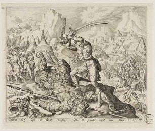 David enthauptet Goliat