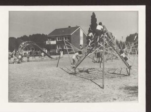 Ausstellungsgelände an der Heidenoldendorfstr. Detmold. Heidenoldendorf. Papierabzug