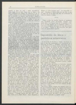 Exposición de libros y periódicos americanos