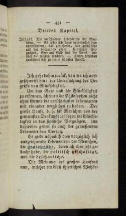 431-439, Drittes Kapitel