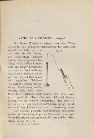 Die Grundlehren der Elektricität : mit besonderer Rücksicht auf ihre Anwendungen in der Praxis