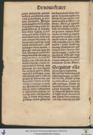 Oratio de sancta katherina