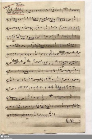974. Aria: Udiste mai dal monte / Anfossi, P.