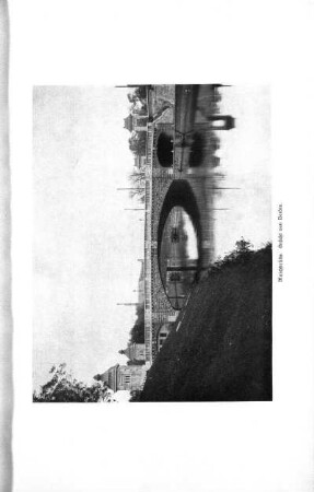 Marchbrücke. Ansicht von Norden