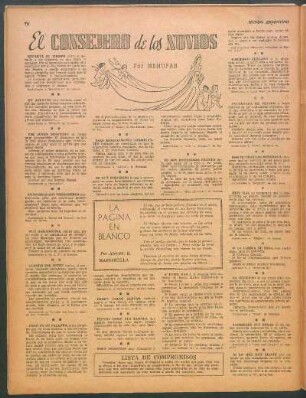 Lista de compromisos