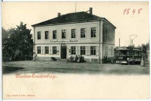 Dresden. Trachenberge, Gasthaus Zum Hecht