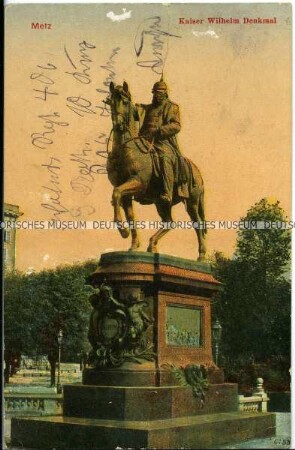 Denkmal für Kaiser Wilhelm I. in Metz