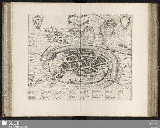 Tarento. Ville du Royaume de Naples situee dans la Terre d'Otrante