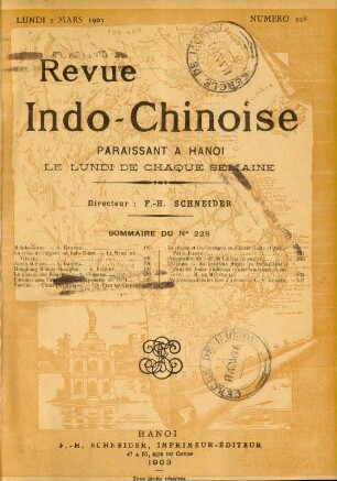 Lundi 2 Mars 1903. Numéro 228