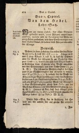 454-465, 2. Capitel (§ 63 - 91)