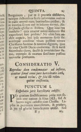 25-52, Consideratio V. - COnsideratio IX.