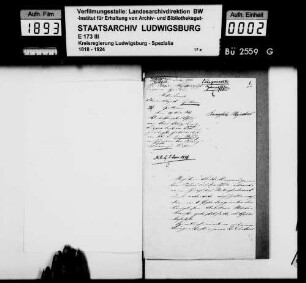 Gesuch des Nadlers Carl Philipp Knosp, geb. in Heilbronn, um Vorbehalt des württ. Staatsbürgerrechts zwecks bleibender Wohnsitznahme in Zürich