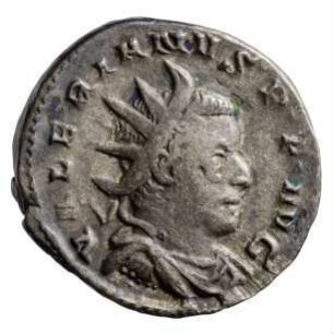 Münze, Antoninian, 258 n. Chr.
