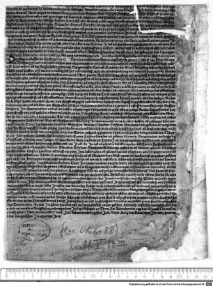 Erklärung der Reichsacht gegen Christoph von Giech und Stephan von Wirsberg. Mainz, 1499.11.18.