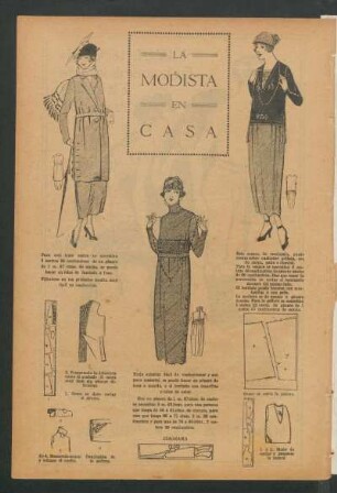 La modista en casa : [Modas]