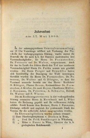 Bericht. 9. 1867/68 (1868)