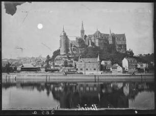 Meißen. Burgberg, Loge, Elbe