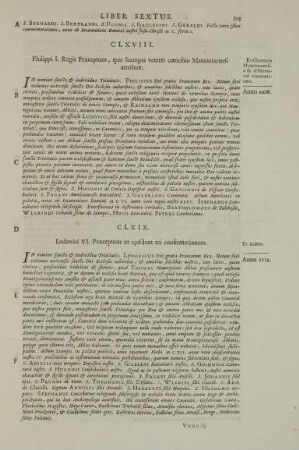 CLXVIII. Philippi I. Regis Praeceptum, quo Stampas veteres coenobio Mauriniacensi attribuit.