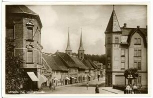 Grimma. Leipziger Straße